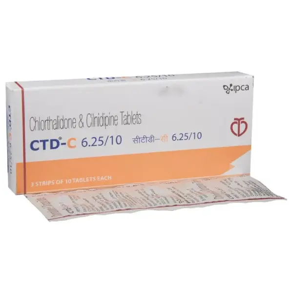 CTD-C 6.25/10 Tablet